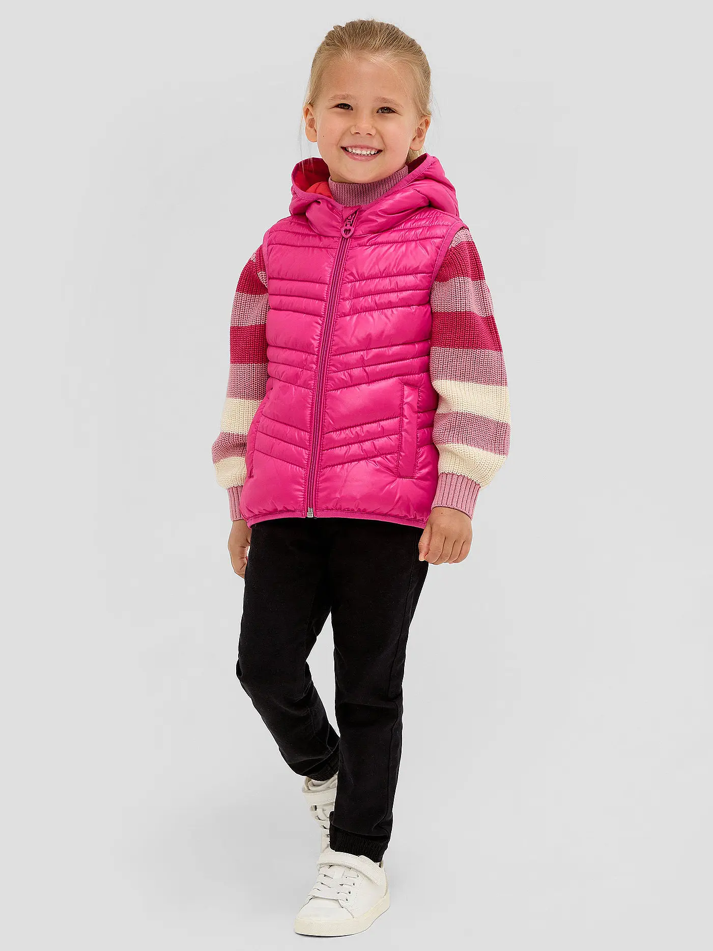 S.OLIVER | Mädchen Steppgilet | 